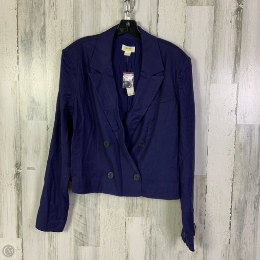 Blazer By Maeve In Navy, Size: Xl