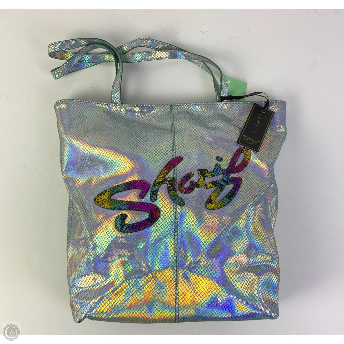 Tote Leather By Sharif, Size: Medium