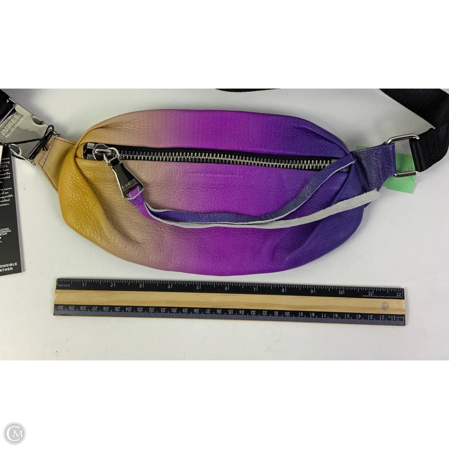 Belt Bag Leather By Aimee Kestenberg, Size: Medium