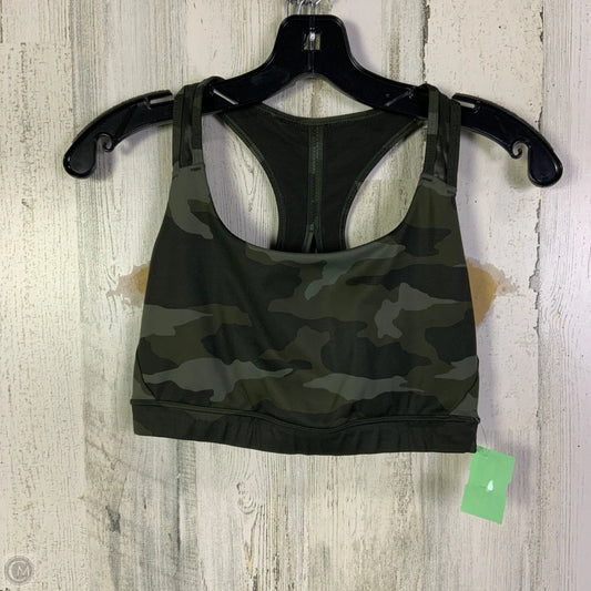 Athletic Bra By Athleta In Camouflage Print, Size: S