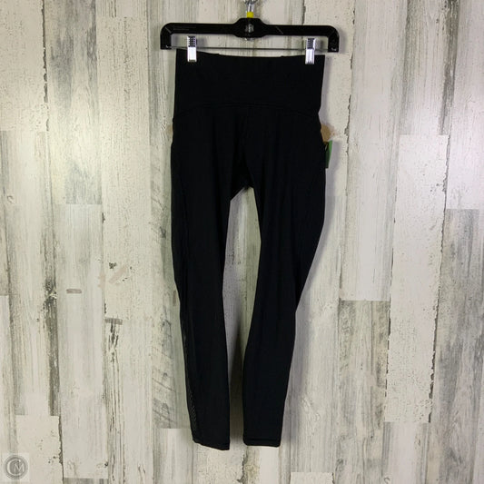 Athletic Leggings By Lululemon In Black, Size: 4