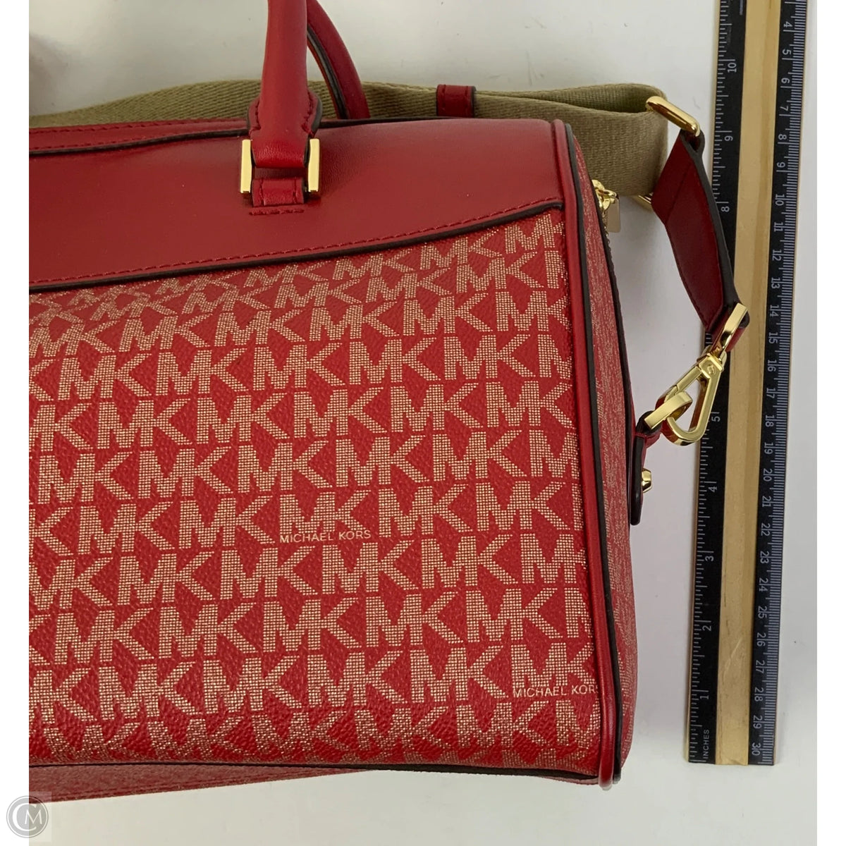 Handbag Designer By Michael Kors, Size: Medium