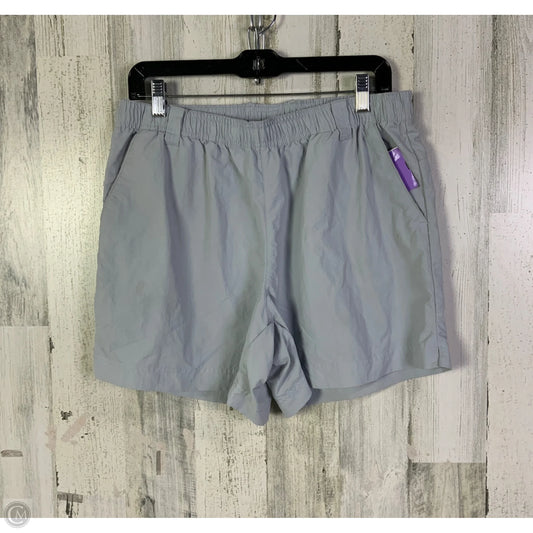 Athletic Shorts By Columbia In Grey, Size: L