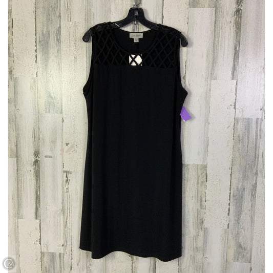 Dress Casual Short By Charlie Paige In Black, Size: L