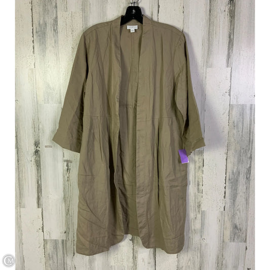 Cardigan By Pure Jill In Tan, Size: M