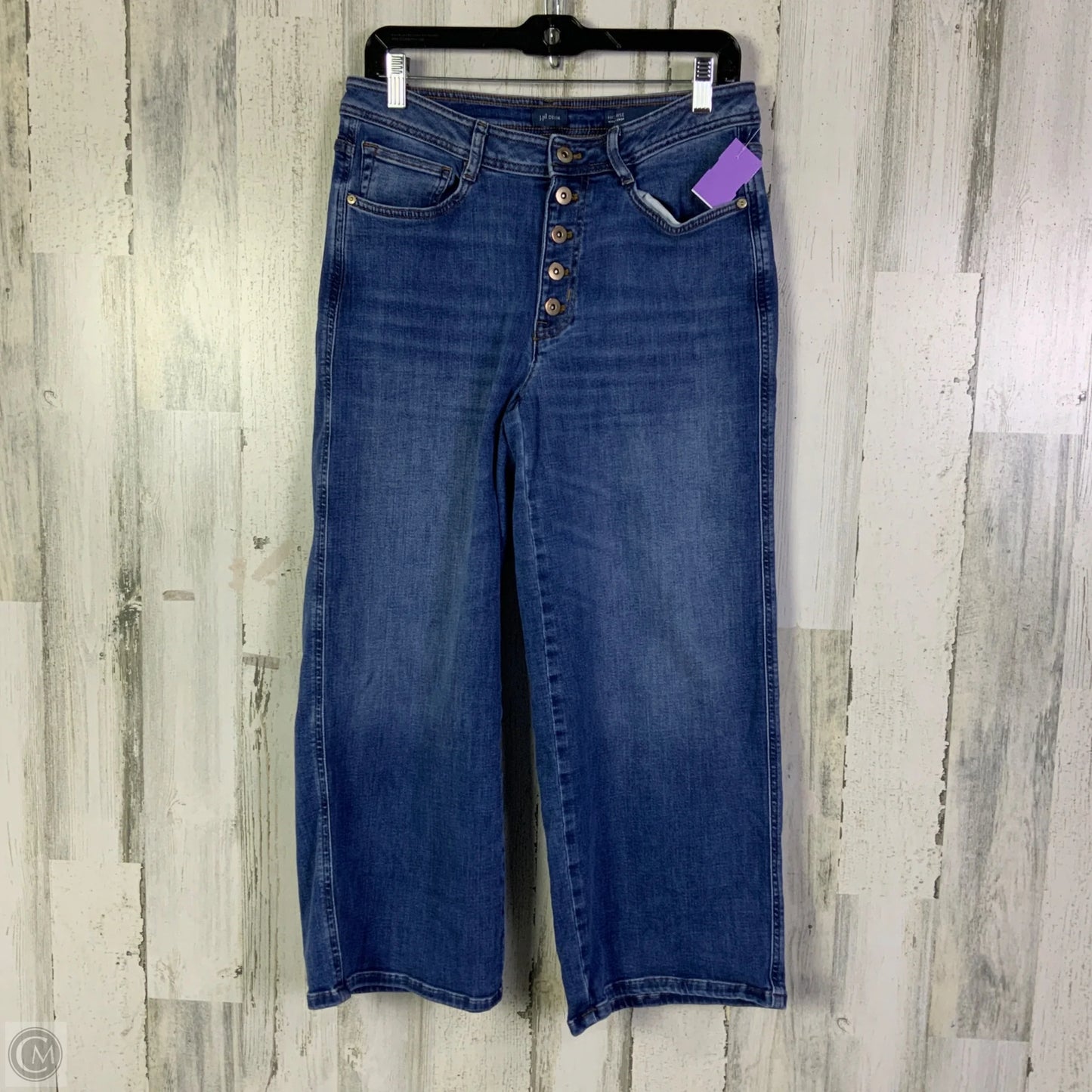 Jeans Cropped By J. Jill In Blue Denim, Size: 8