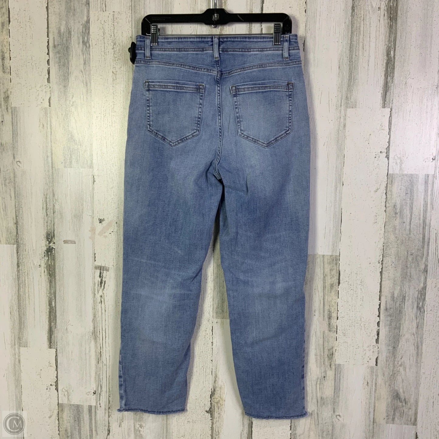 Jeans Straight By J. Jill In Blue Denim, Size: 8l