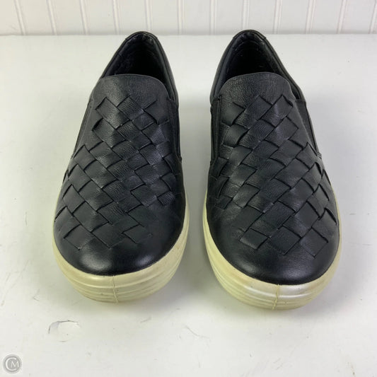 Shoes Flats By Ecco In Black, Size: 8
