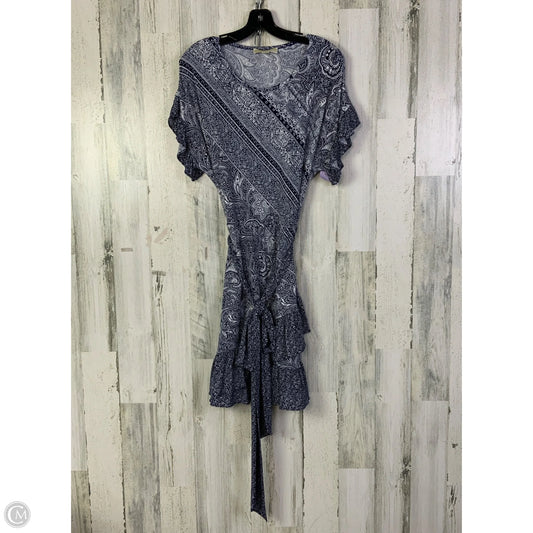 Dress Casual Short By Michael By Michael Kors In Blue & White, Size: L