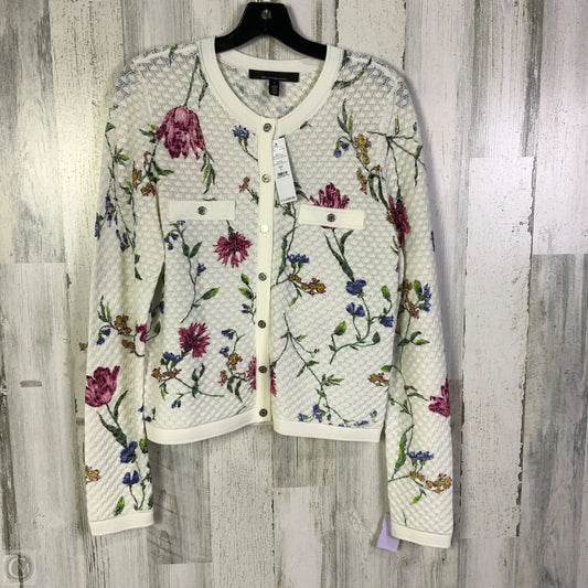 Cardigan By White House Black Market In White, Size: L