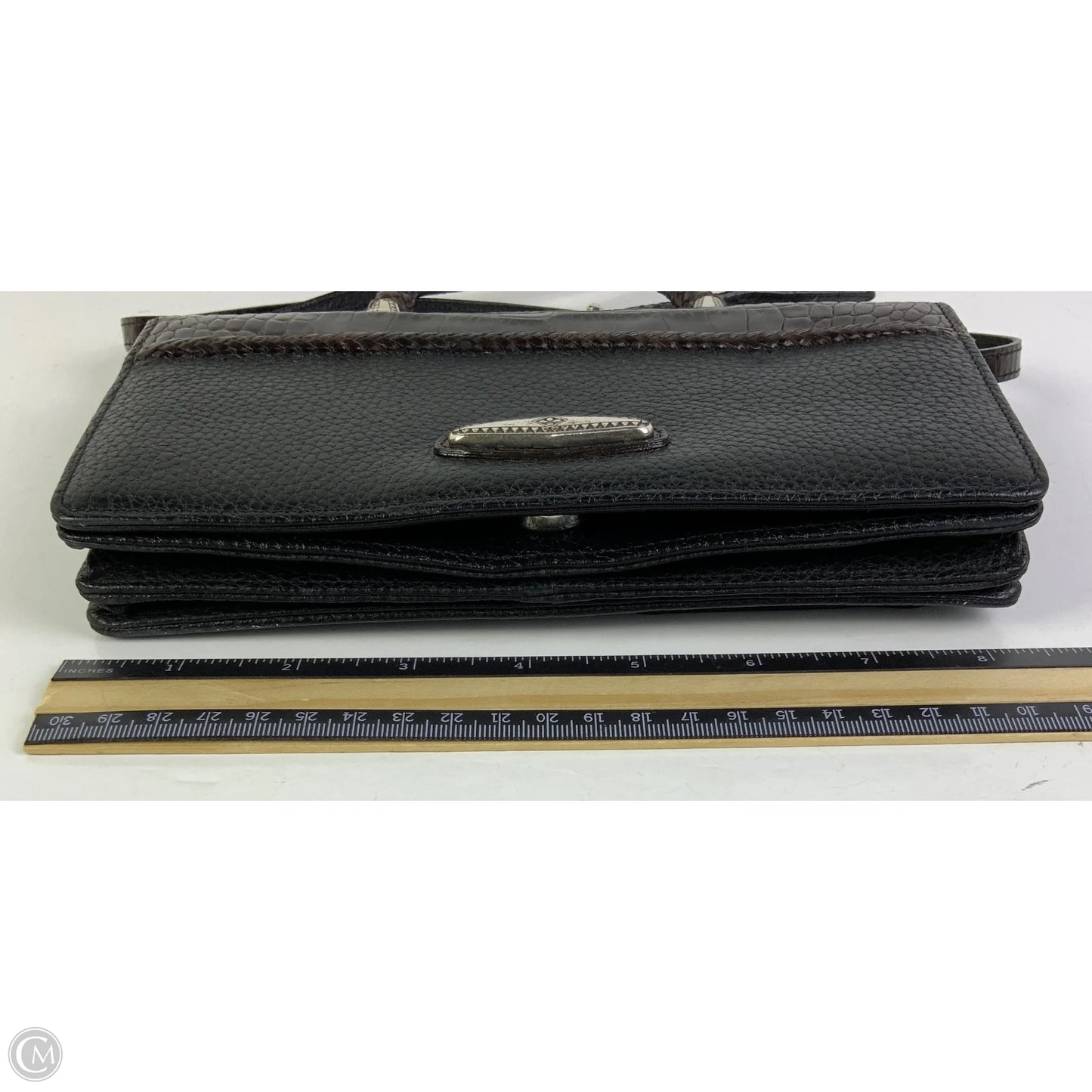 Crossbody Leather By Brighton, Size: Small