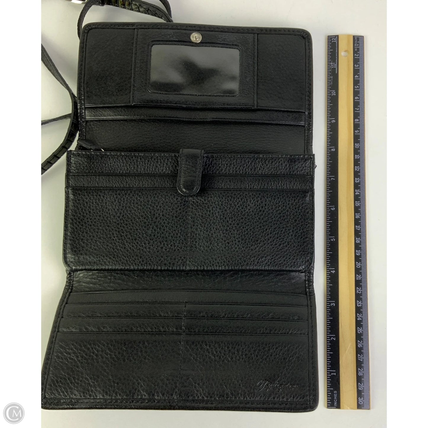 Wallet Leather By Brighton, Size: Medium