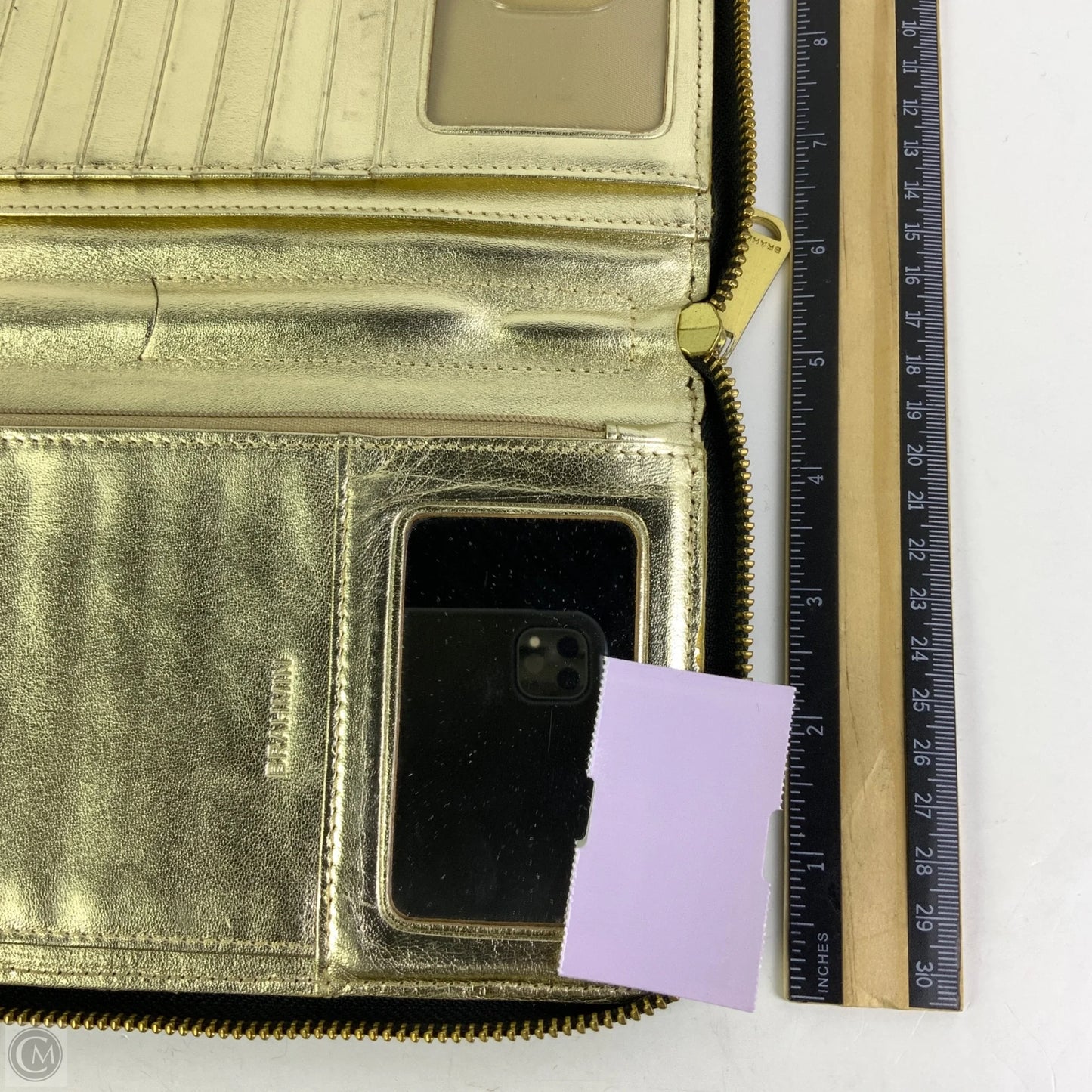 Clutch Designer By Brahmin, Size: Large