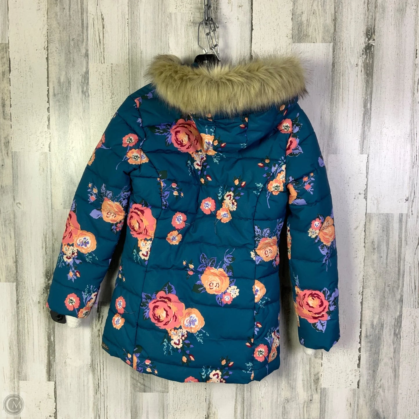 Coat Parka By Matilda Jane In Blue & Pink, Size: Xs