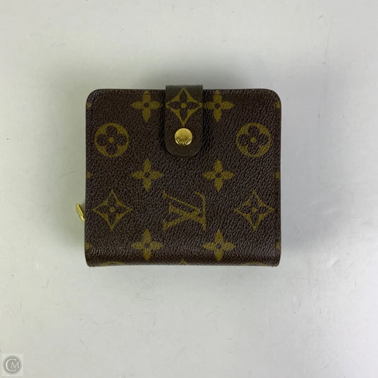 Wallet Luxury Designer By Louis Vuitton, Size: Medium