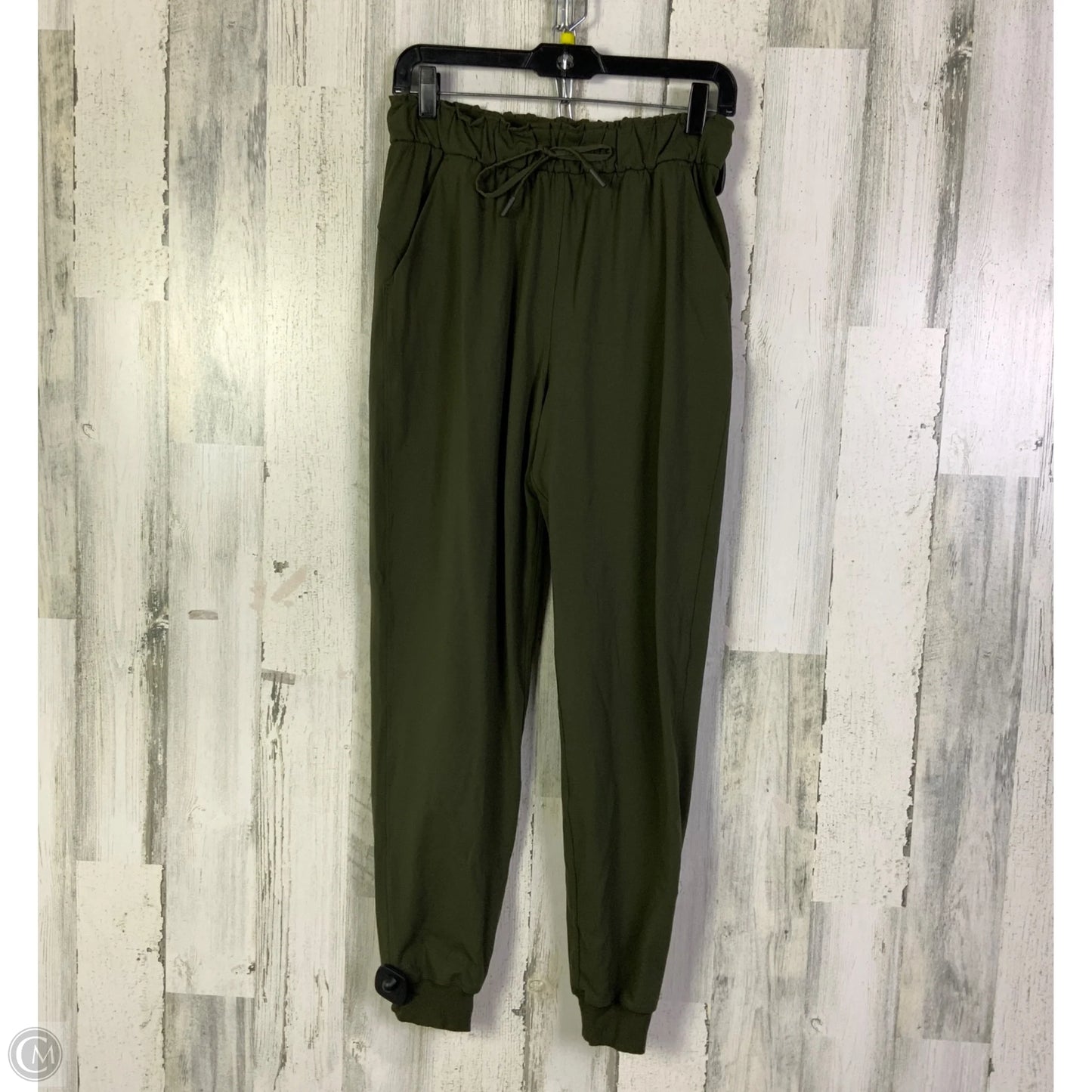 Athletic Pants By Lululemon In Green, Size: 6