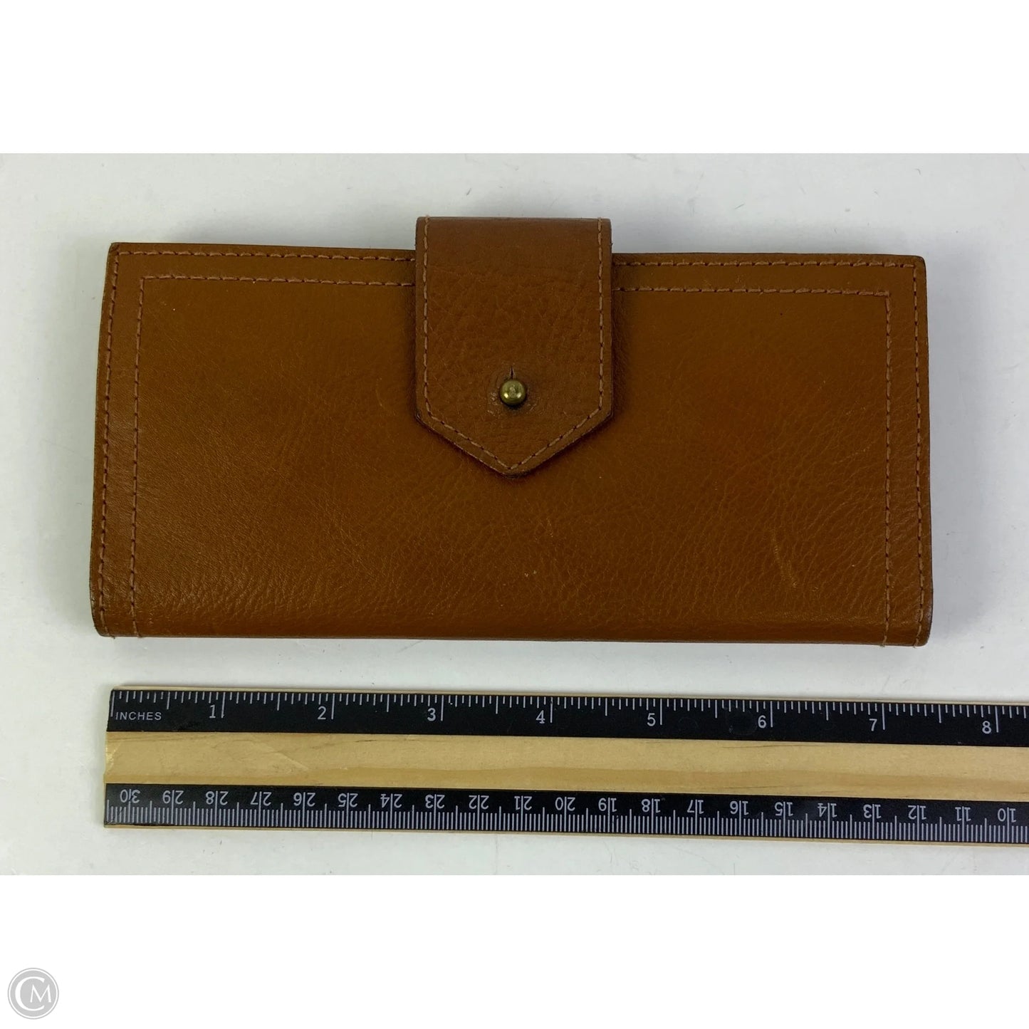 Wallet Leather By Madewell, Size: Medium