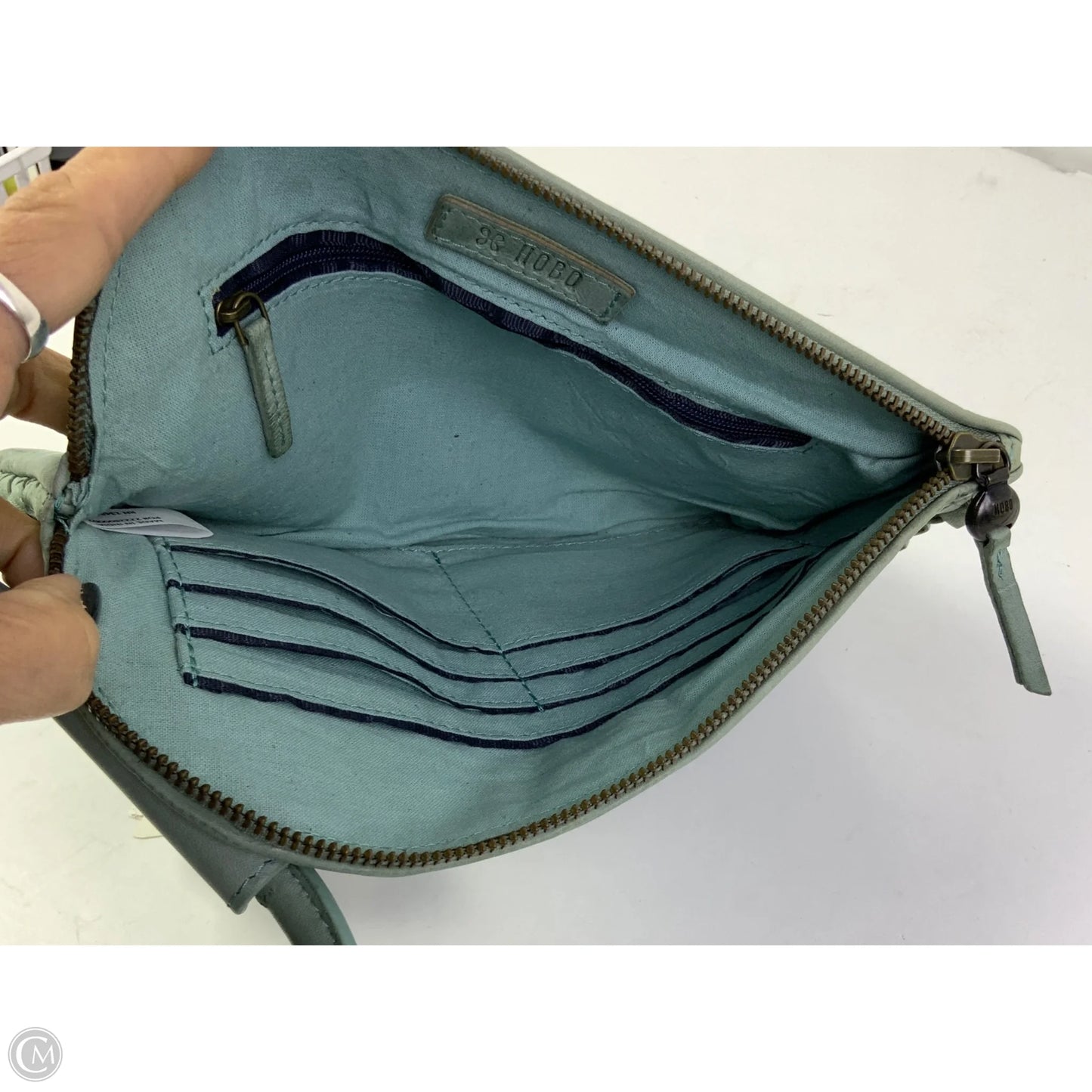 Wristlet Leather By Hobo Intl, Size: Medium