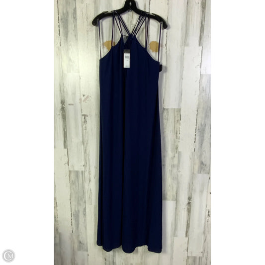 Dress Casual Maxi By Bcbgmaxazria In Navy, Size: Xxs