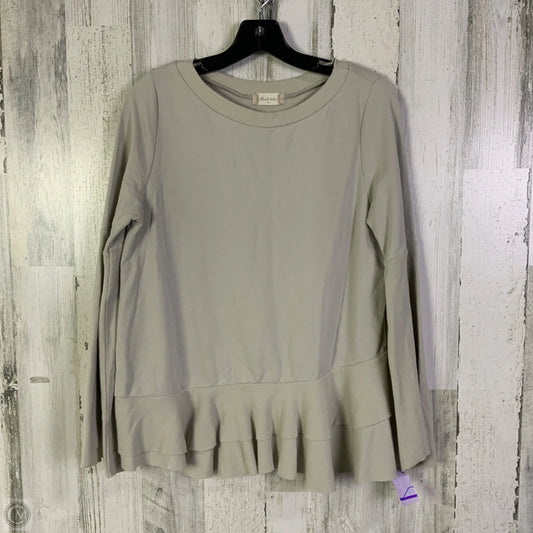 Top Long Sleeve By Altard State In Taupe, Size: M