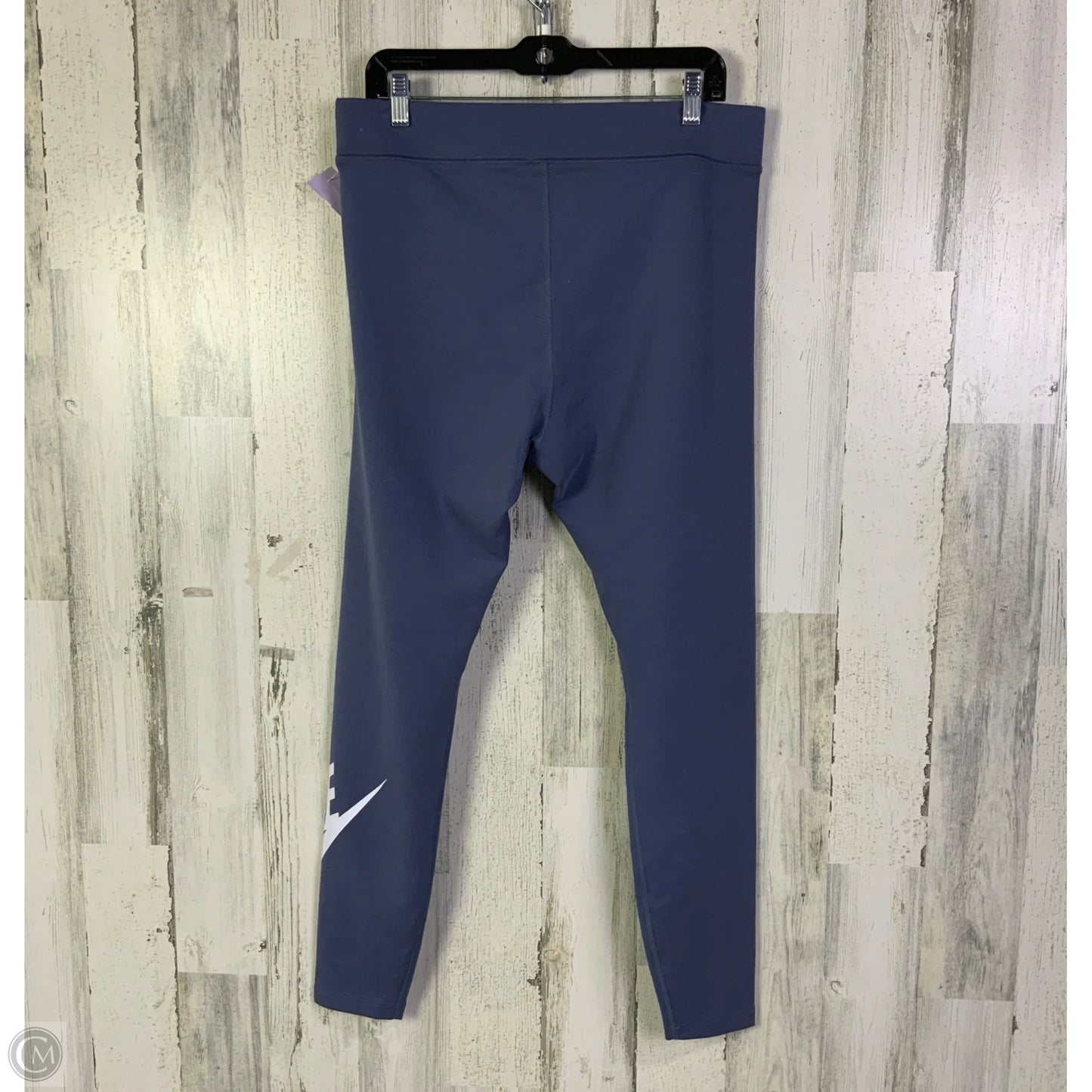 Athletic Leggings By Nike Apparel In Blue, Size: Xl