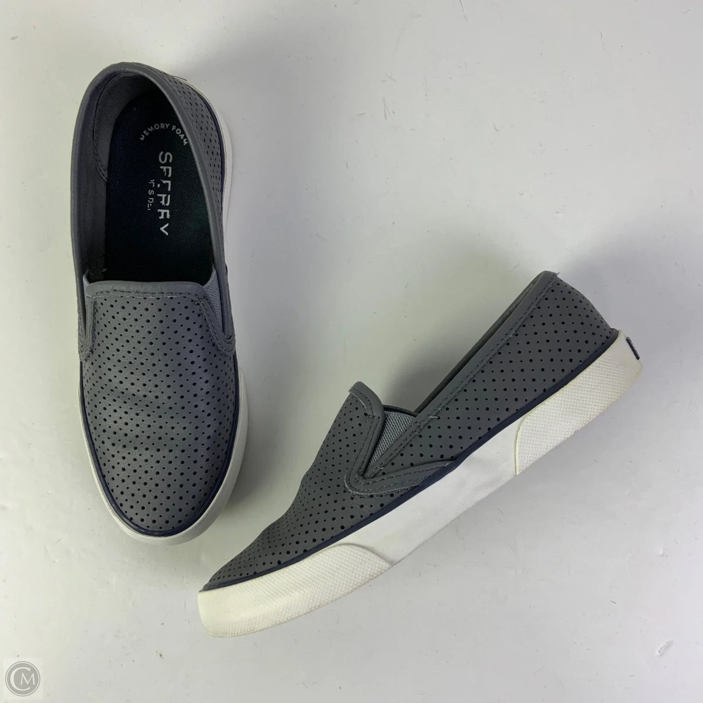 Shoes Flats By Sperry In Grey, Size: 6