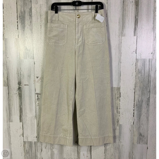 Pants Corduroy By Maeve In Cream, Size: 6