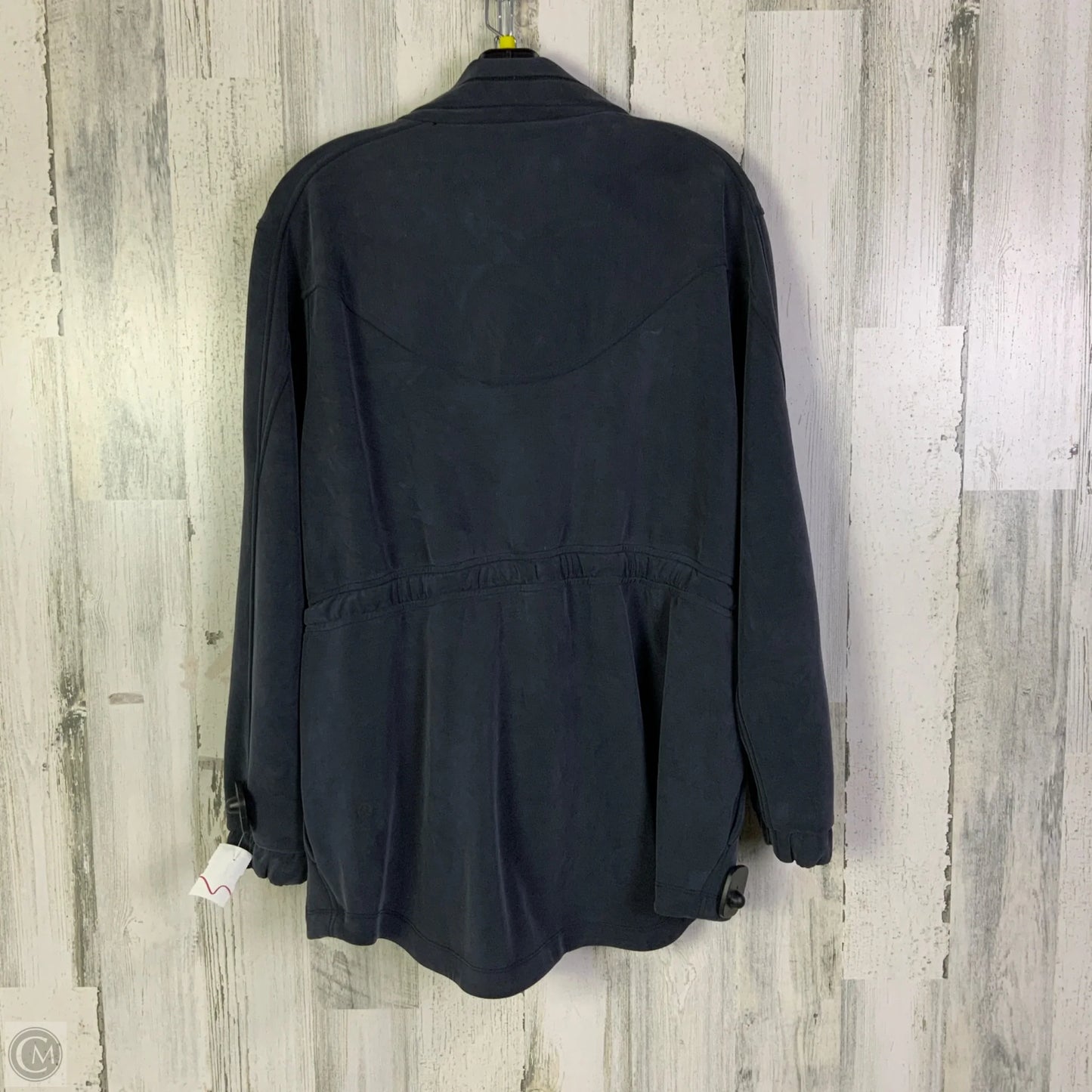Athletic Jacket By Lululemon In Grey, Size: 8