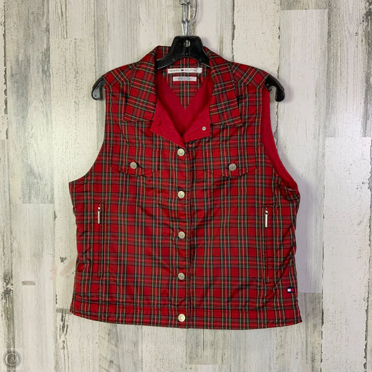 Vest Other By Tommy Hilfiger In Red, Size: L