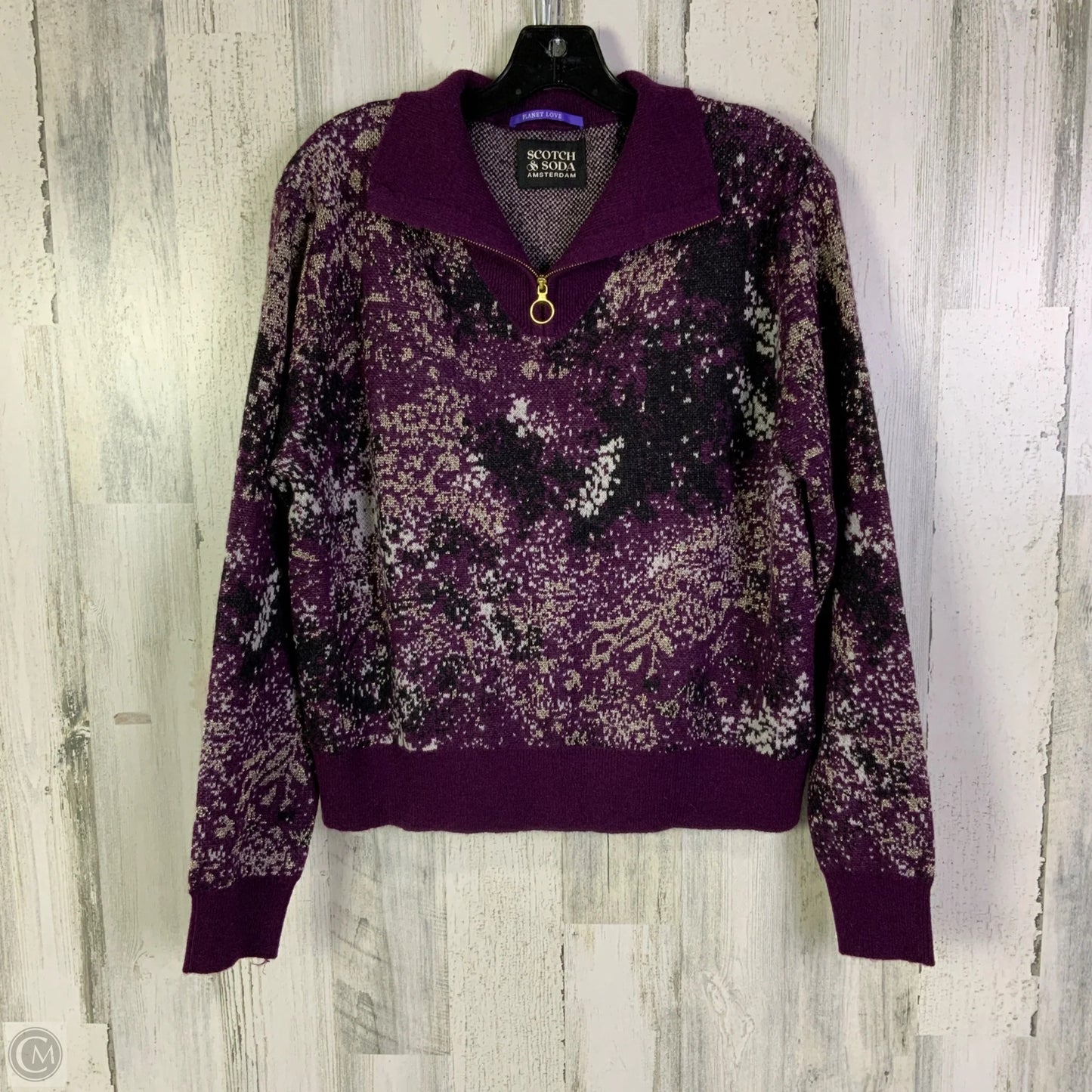 Sweater By Scotch & Soda In Purple, Size: L