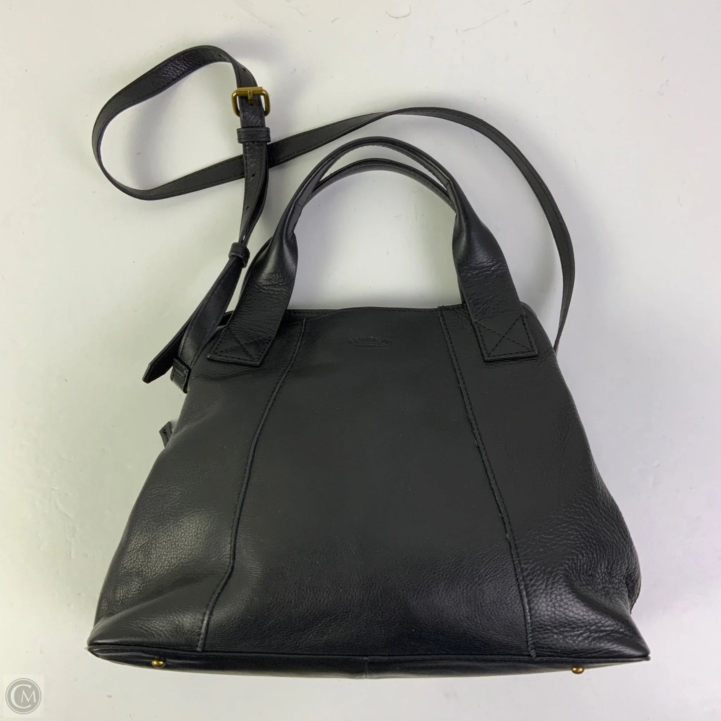 Handbag Leather By Clothes Mentor, Size: Medium