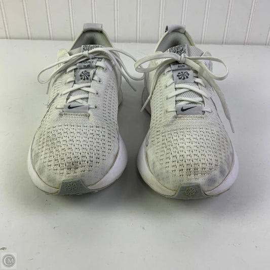 Shoes Athletic By Nike In White, Size: 9
