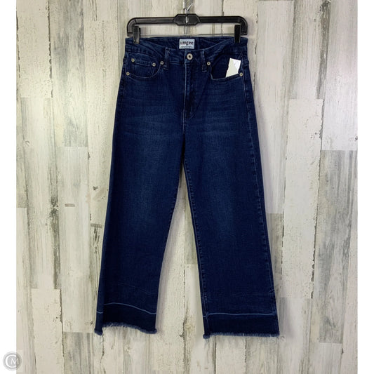 Jeans Wide Leg By Umgee In Blue Denim, Size: 4