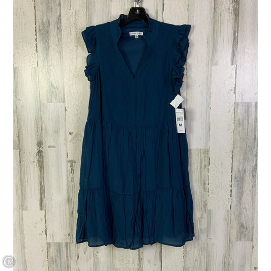 Dress Casual Short By Sandra Darren In Blue, Size: M