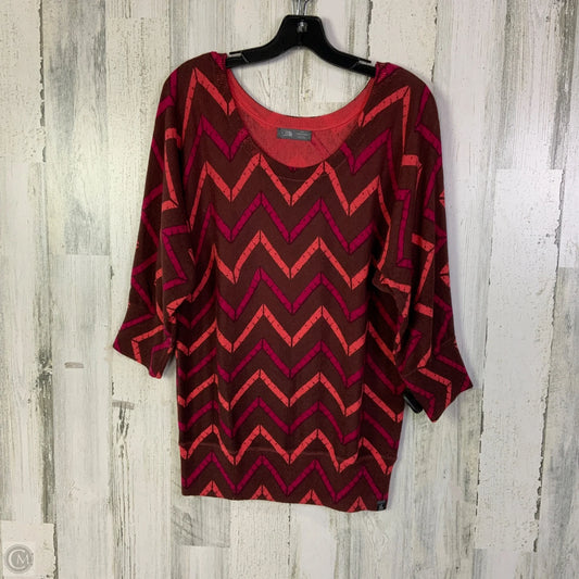 Sweater By The North Face In Brown & Pink, Size: M