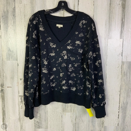 Top Long Sleeve By Pilcro In Black, Size: S