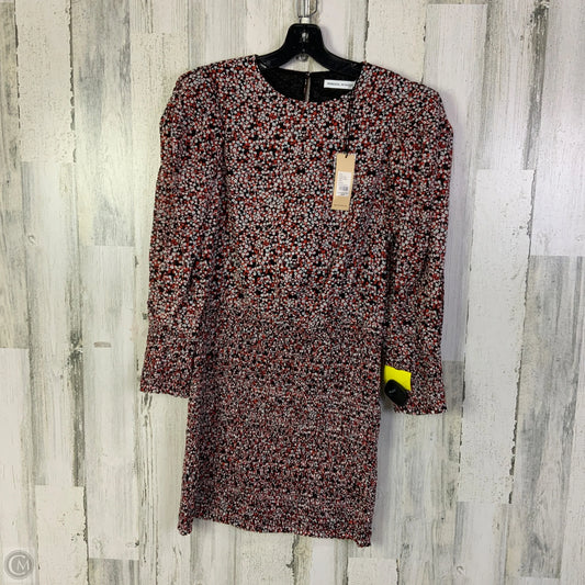 Dress Designer By Rebecca Minkoff In Black & Red, Size: L
