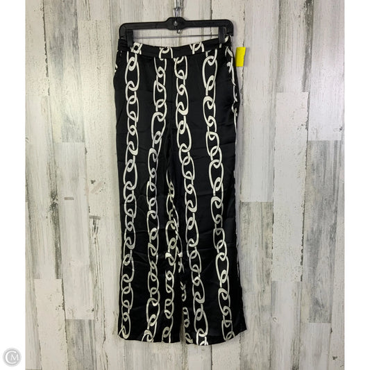 Pants Wide Leg By Philosophy In Black & White, Size: S