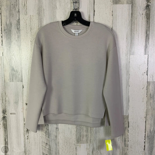 Top Long Sleeve By Spanx In Tan, Size: S