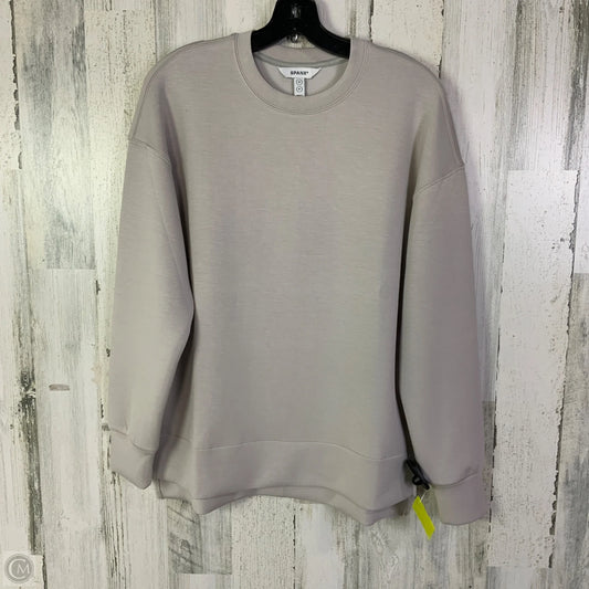 Top Long Sleeve By Spanx In Tan, Size: S