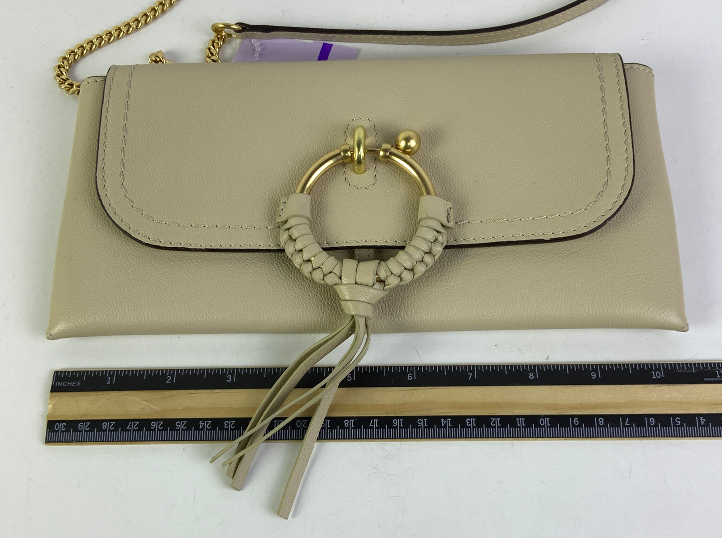 Crossbody Designer By See By Chloe In Beige, Size:Small