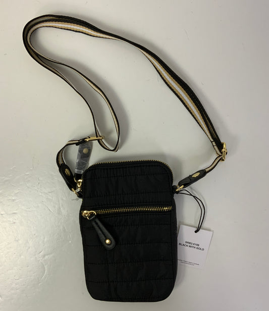 Crossbody Designer By Sondra Roberts In Black, Size:Small