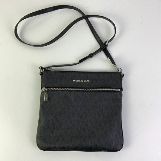 Crossbody Designer By Michael Kors In Black, Size:Medium