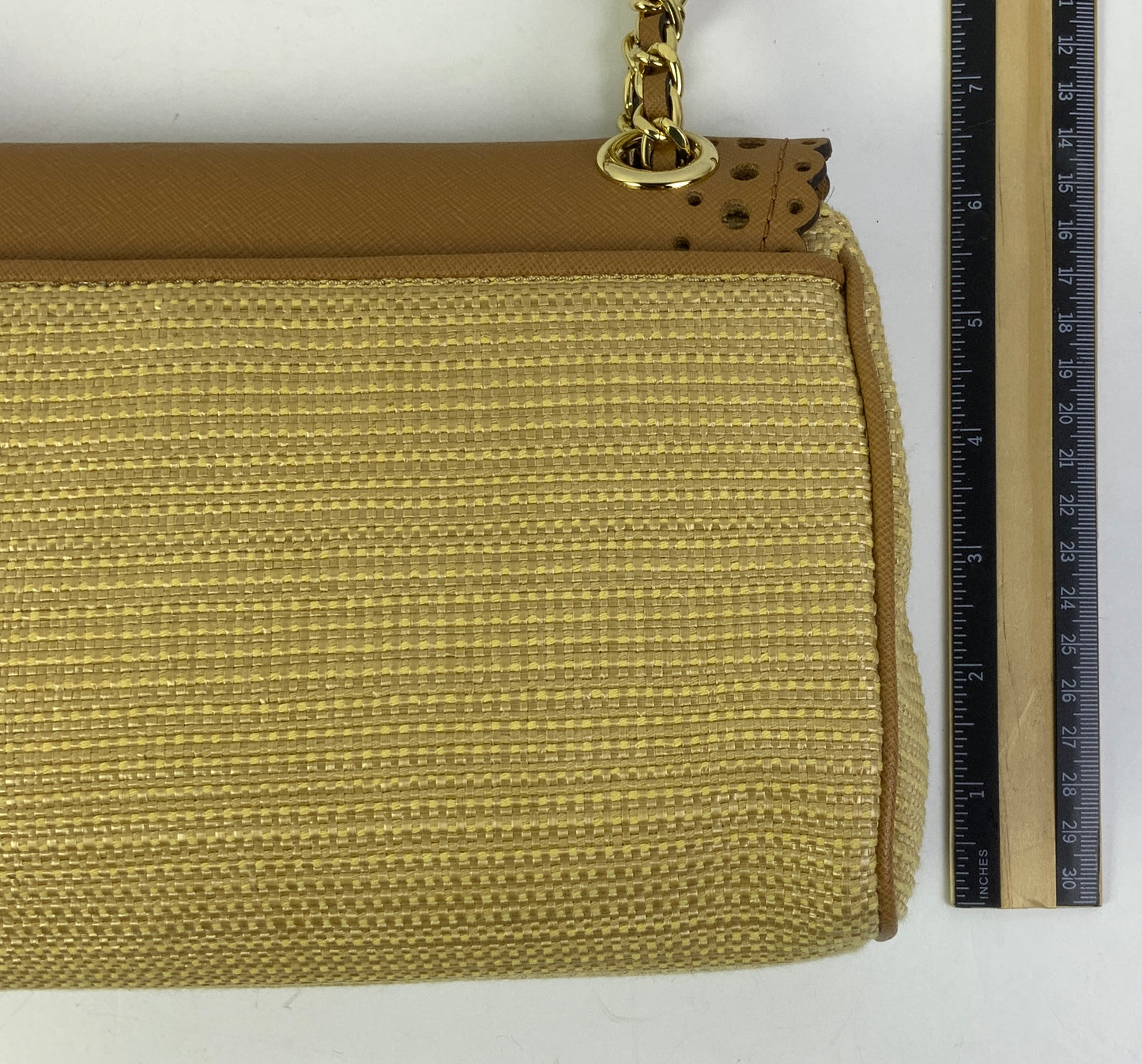Crossbody Designer By Michael Kors In Brown & Tan, Size:Small
