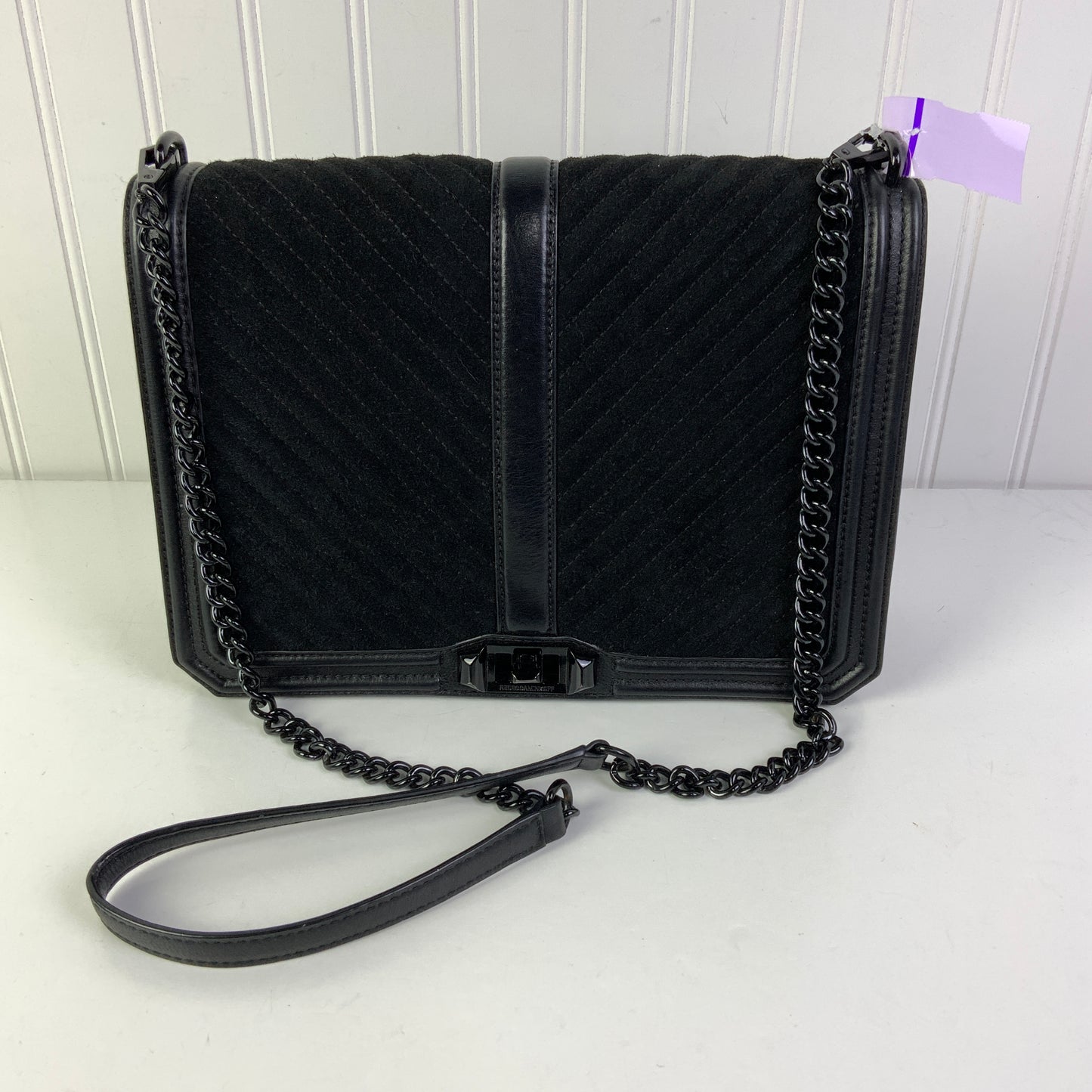 Crossbody Designer By Rebecca Minkoff In Black, Size:Medium