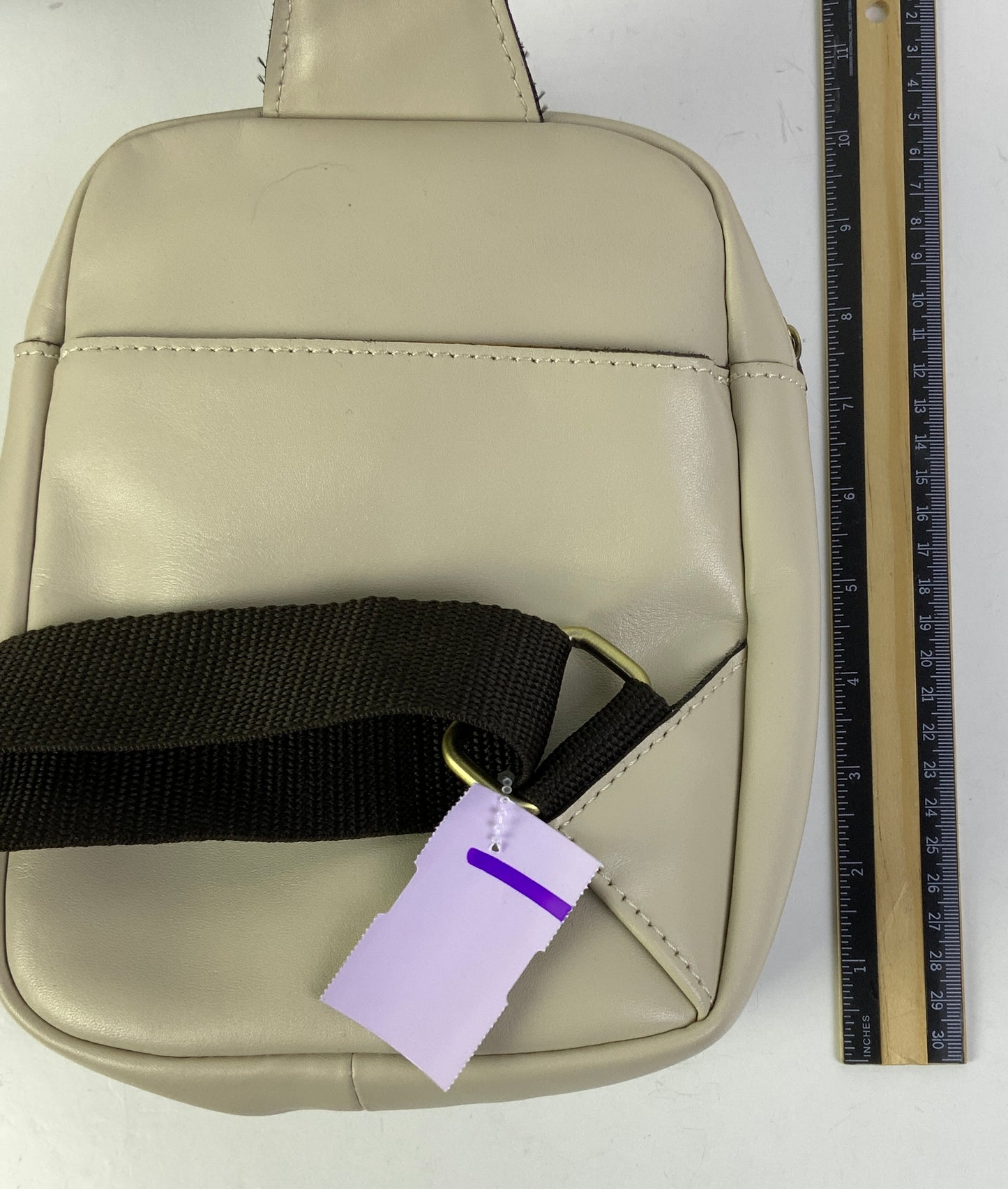 Crossbody Designer By Patricia Nash In Cream, Size:Small