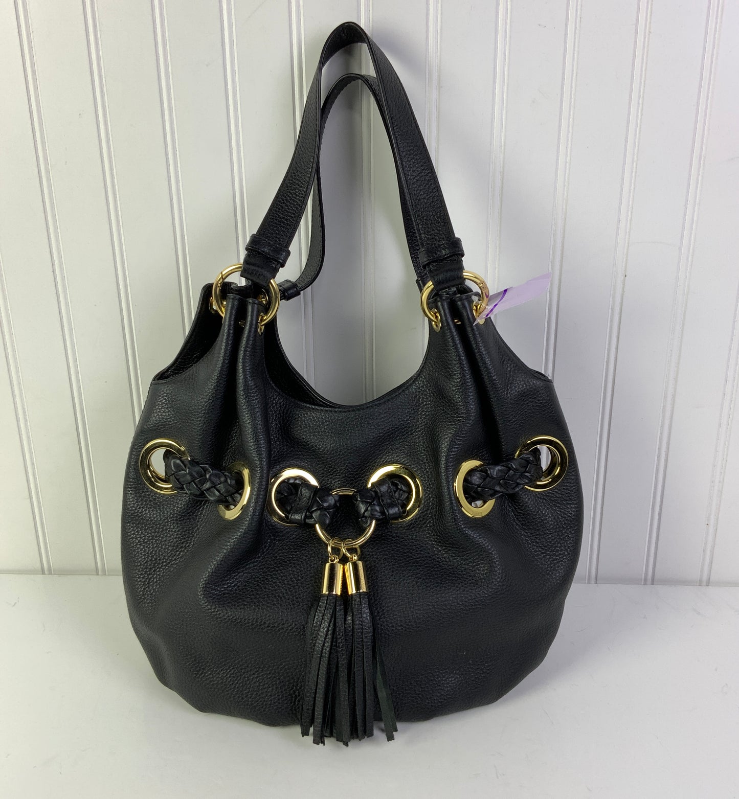 Handbag Designer By Michael Kors In Black, Size:Large