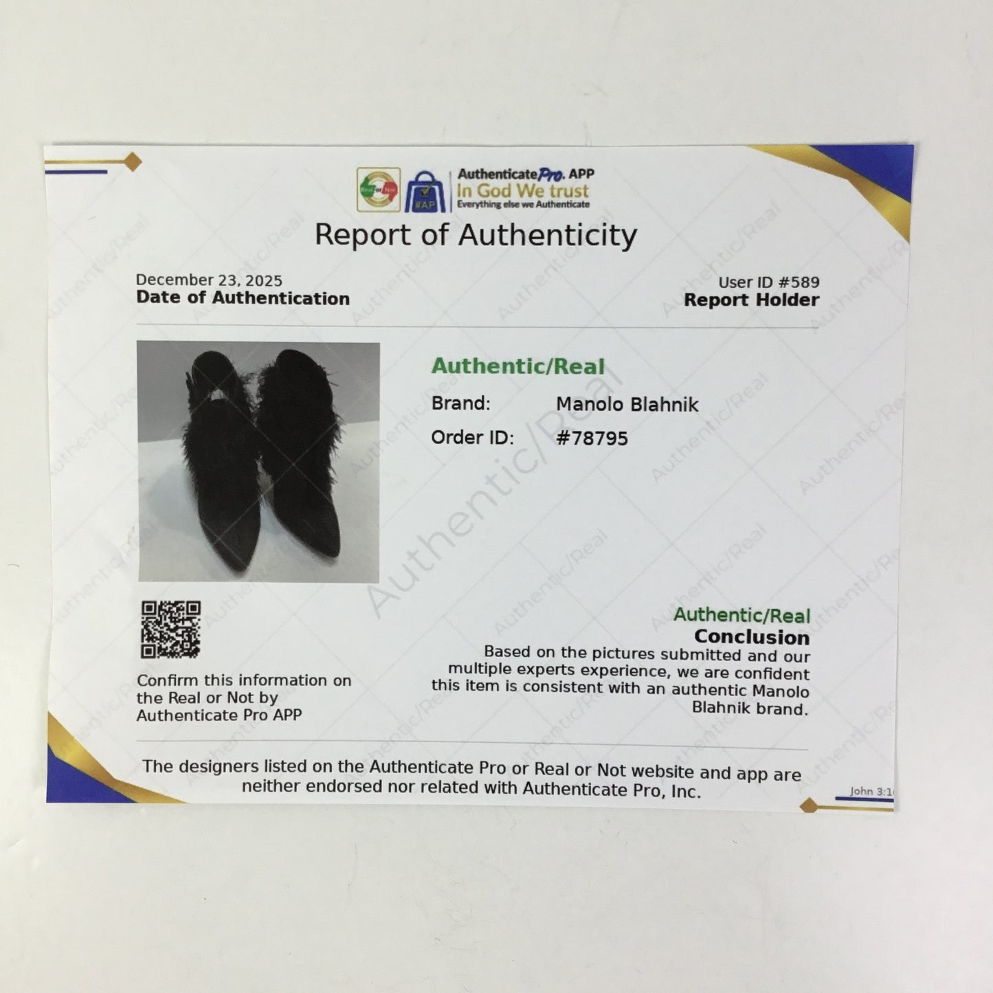 Shoes Luxury Designer By Manolo Blahnik In Black, Size: 7.5