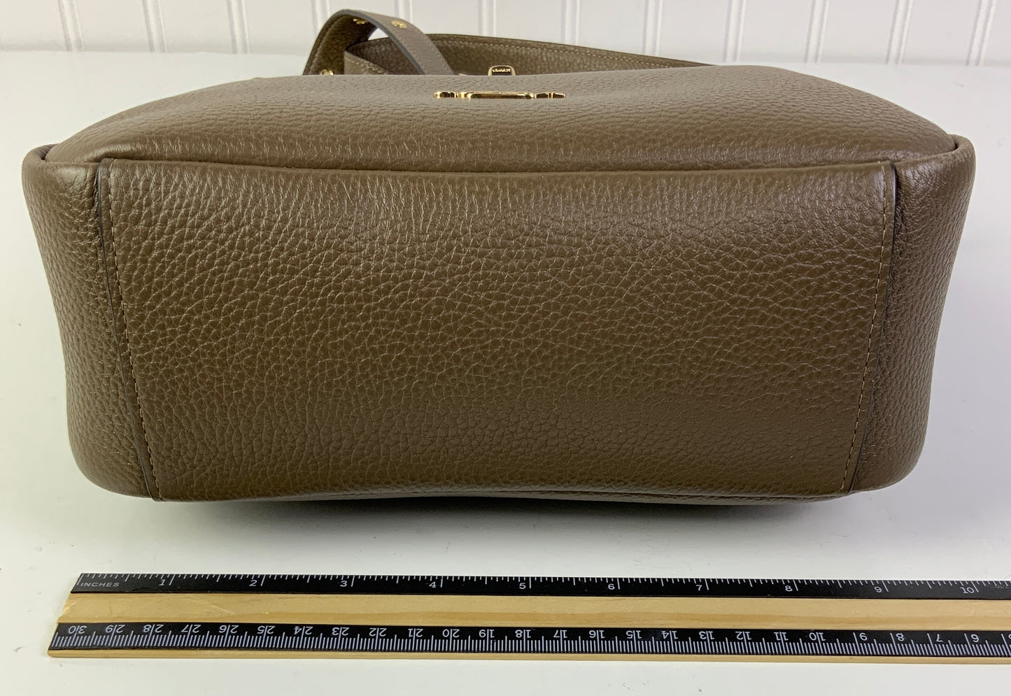 Crossbody Designer By Coach In Brown, Size:Small