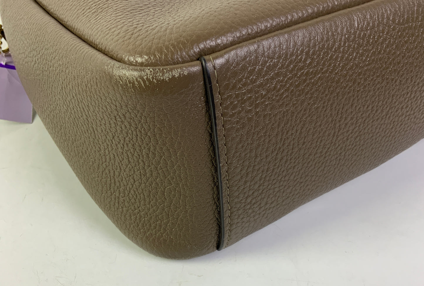 Crossbody Designer By Coach In Brown, Size:Small